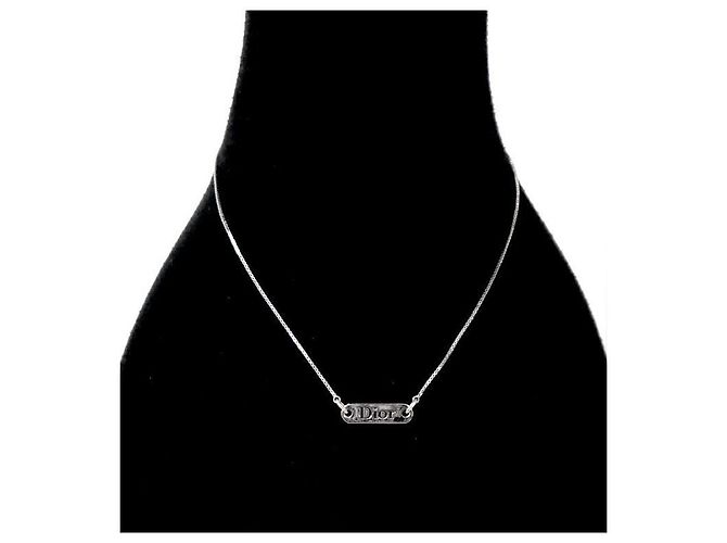 Dior Schwarz plattierte Silberkette - Ansicht 5