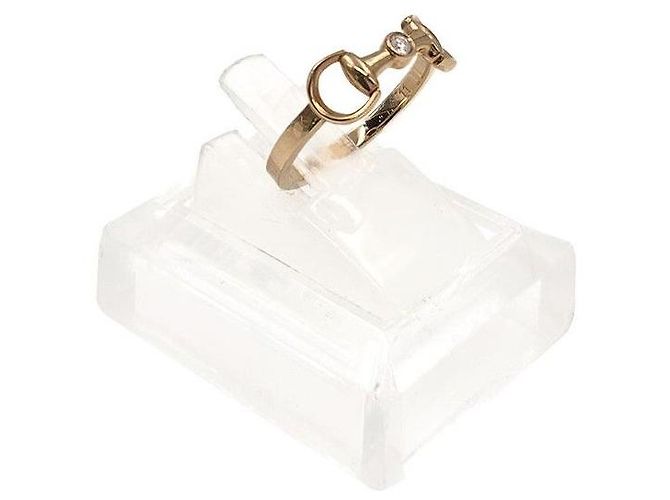 Gucci Horsebit Ring mit Diamanten Pink - Ansicht 3