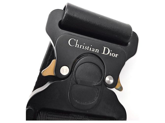 Saddle Dior Borsa Sella CD Diamond Nero - vista 8