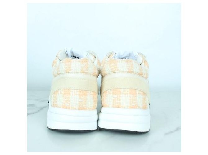2.55 Chanel Tweed-Sneaker Orange - Ansicht 6