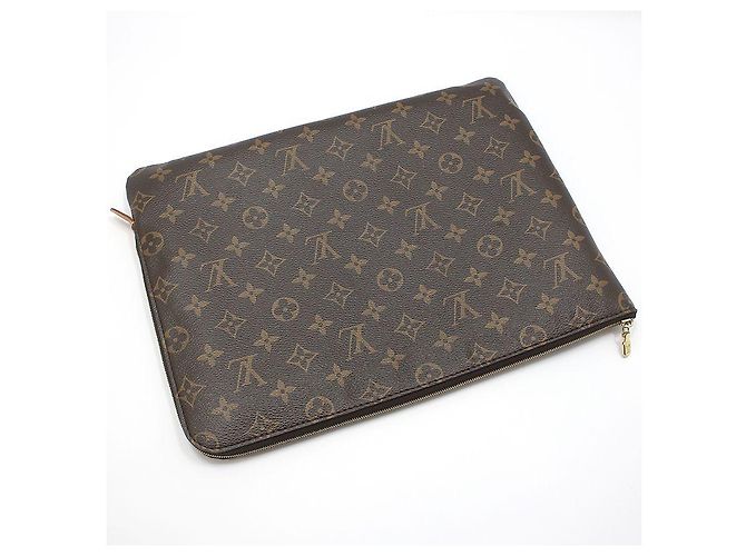 Louis Vuitton Clutch Monogram Etoile Voyage MM Marrone - vista 4