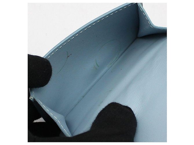 Bottega Veneta Cartera Intrecciato Azul - vista 11