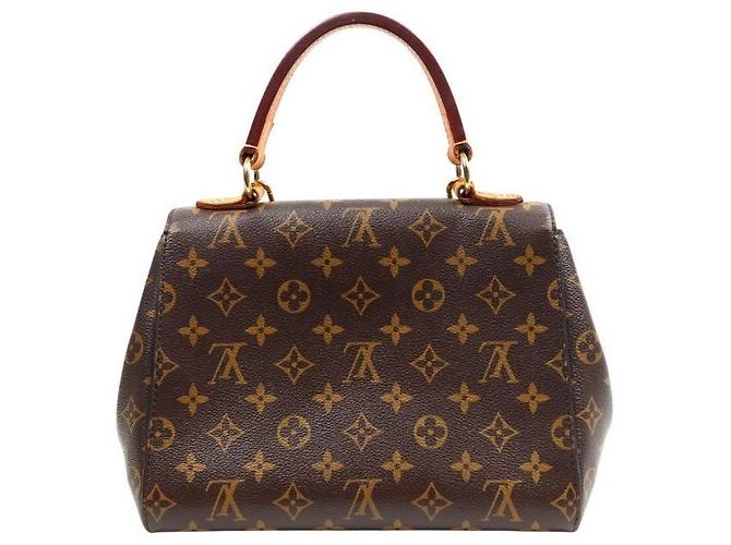 Louis Vuitton Borsa Tote Monogram Cluny BB Marrone - vista 3