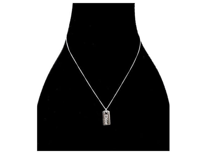 Dior Silberbeschichtete Halskette - Ansicht 5