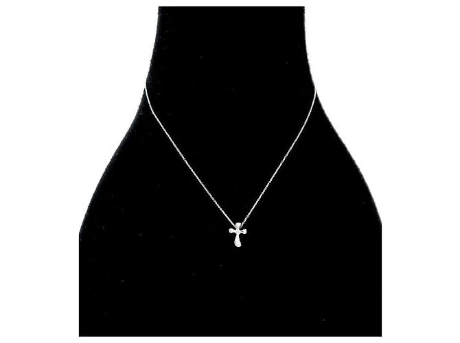 Tiffany & Co Collana con Croce in Argento - vista 5