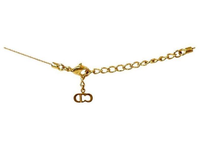 Dior Vertikales Gold-Halskette Golden - Ansicht 4