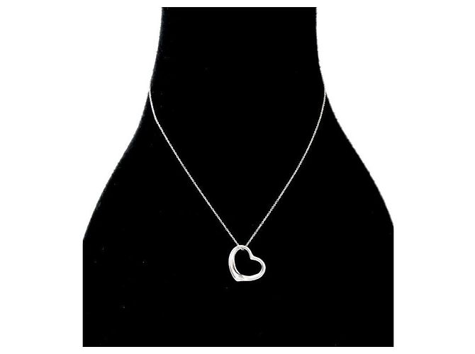 Tiffany & Co Collier Open Heart en argent - vue 5