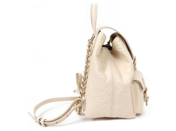 Louis Vuitton Rucksack in Cremefarbe Weiß - Ansicht 2