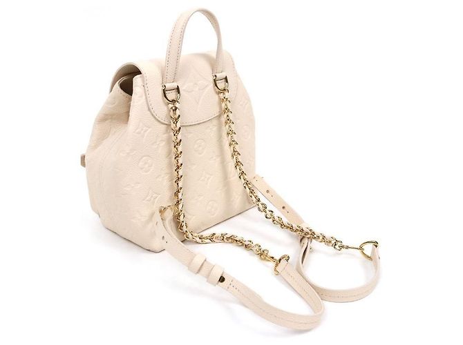 Louis Vuitton Rucksack in Cremefarbe Weiß - Ansicht 7