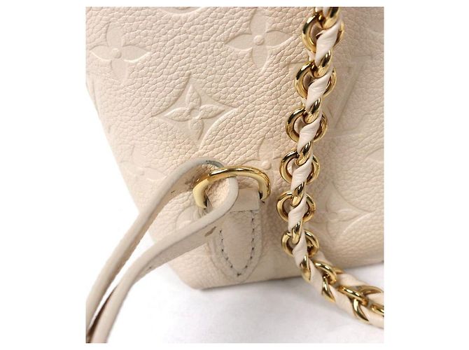 Louis Vuitton Rucksack in Cremefarbe Weiß - Ansicht 8