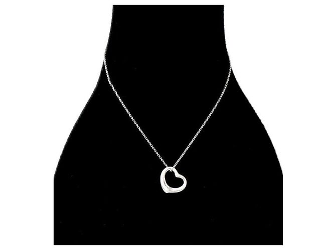 Tiffany & Co Collana Open Heart in argento - vista 5