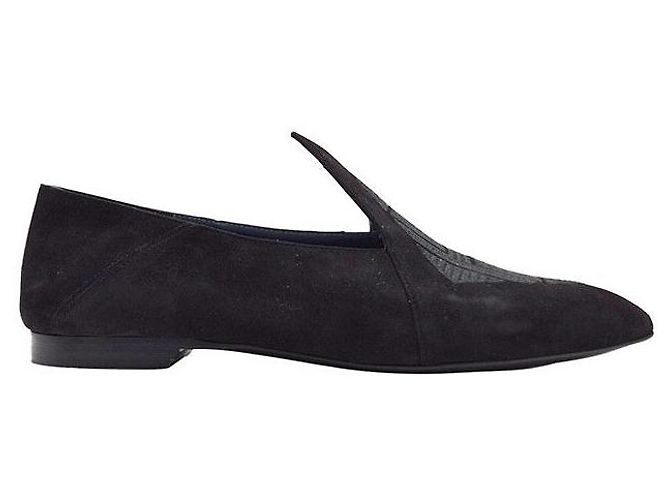 Hermès Scarpe basse in scamosciato - vista 6