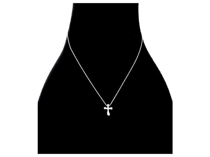 Tiffany & Co Collana con Croce in Argento - vista 5