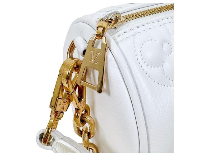 Louis Vuitton Mini Monogram Bubblegram Papillon Tote Bag Weiß - Ansicht 10