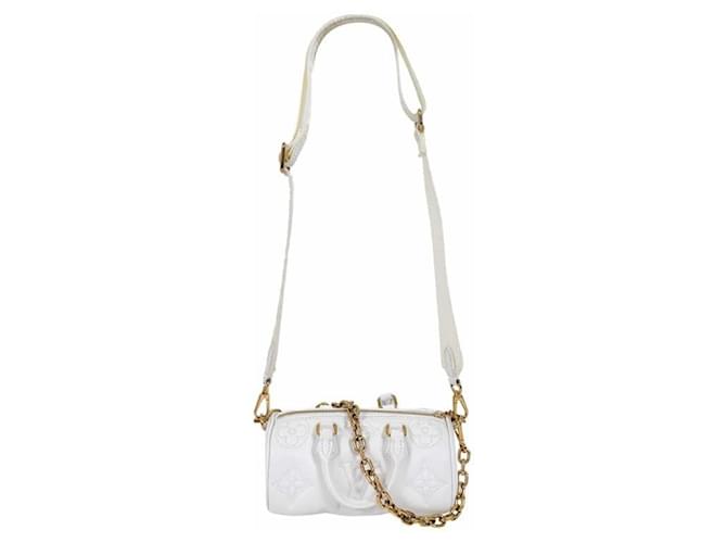 Louis Vuitton Mini Monogram Bubblegram Papillon Tote Bag Weiß - Ansicht 2