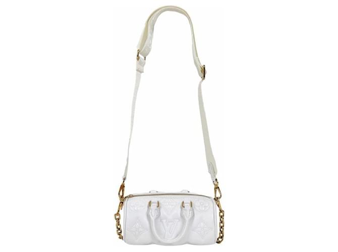 Louis Vuitton Mini Monogram Bubblegram Papillon Tote Bag Weiß - Ansicht 6