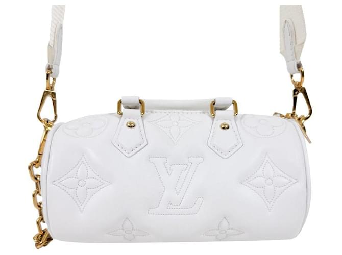 Louis Vuitton Mini Monogram Bubblegram Papillon Tote Bag Weiß - Ansicht 9
