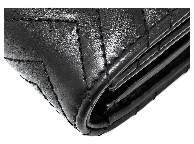 Gucci Cartera Marmont Chevron - vista 4
