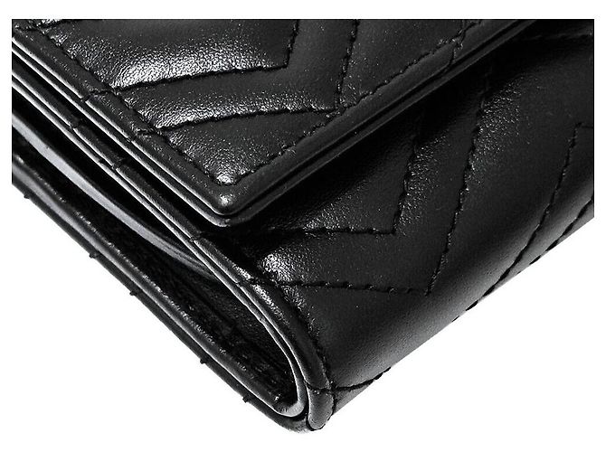 Gucci Cartera Marmont Chevron - vista 5