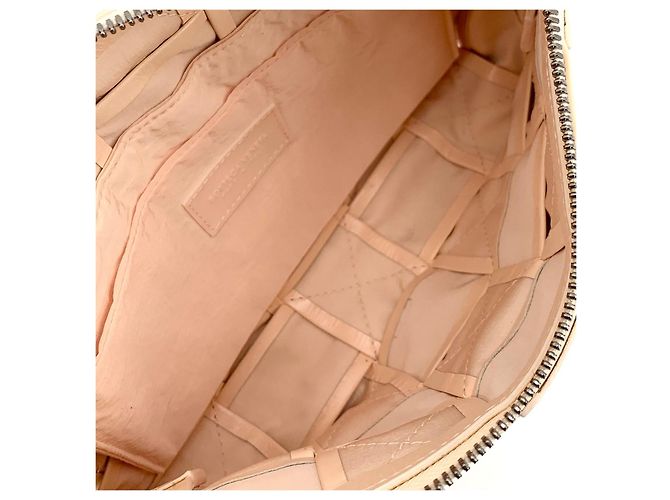 Bottega Veneta Pochette con tracolla da viaggio Intrecciato Arancione - vista 7