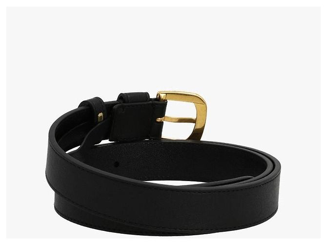 Valentino Cintura Galarbani Logo Placcata Oro Uomo PPU Nero - vista 6