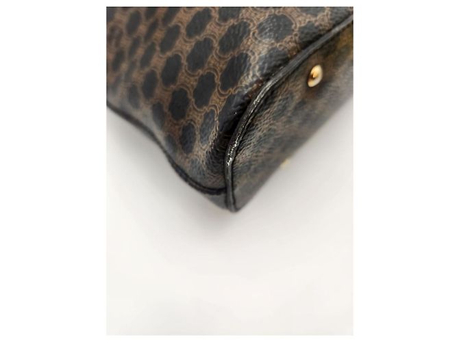 Céline État du sac à épaule vintage Multicolore - vue 10