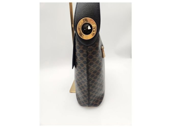 Céline État du sac à épaule vintage Multicolore - vue 6