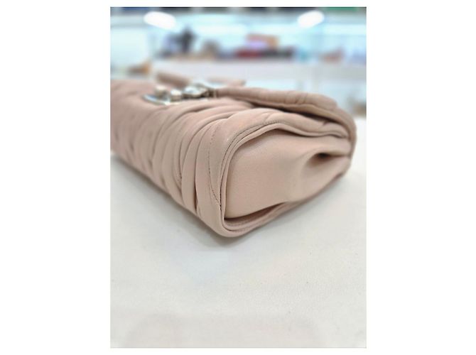 Miu Miu Borsa a tracolla e crossbody in Nappa Rosa - vista 17
