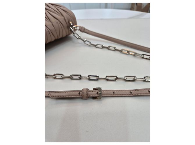 Miu Miu Borsa a tracolla e crossbody in Nappa Rosa - vista 22