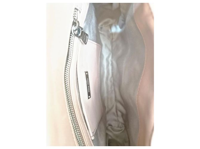 Miu Miu Borsa a tracolla e crossbody in Nappa Rosa - vista 25