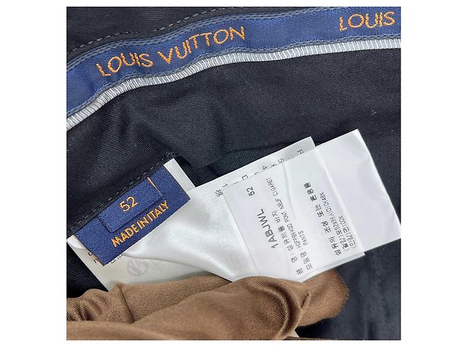 Louis Vuitton Completo Pont Neuf in cashmere nero - vista 11