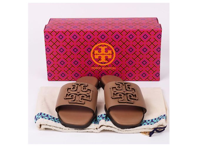 Tory Burch Sandalo Ines da donna marrone non utilizzato - vista 10