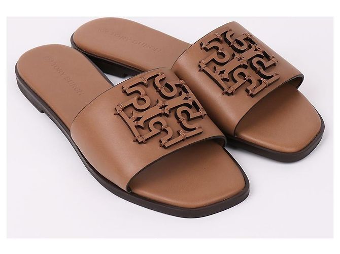 Tory Burch Sandalo Ines da donna marrone non utilizzato - vista 4