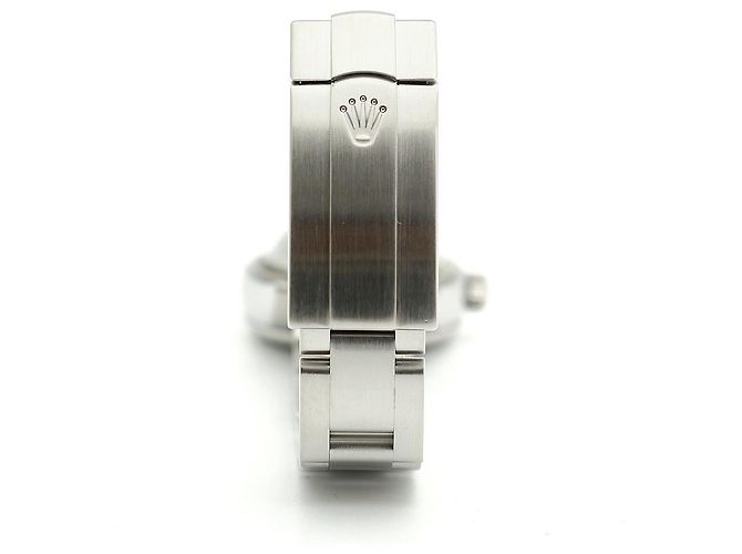 Rolex Oyster Perpetual Pink Index Damenuhr aus Stahl - Ansicht 16
