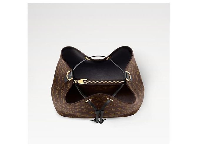 Néonoé Louis Vuitton Borsa a Spalla NeoNoe MM Monogram Nero - vista 14