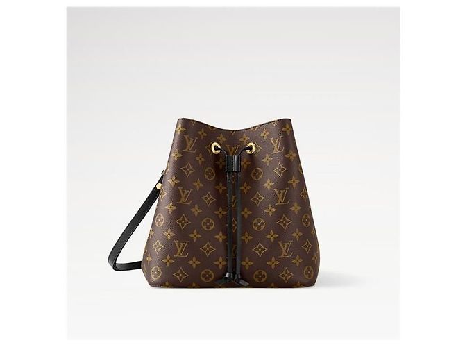 Néonoé Louis Vuitton Borsa a Spalla NeoNoe MM Monogram Nero - vista 9