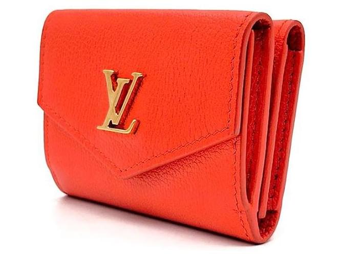 Louis Vuitton Cartera Mini Lockme Roja - vista 2