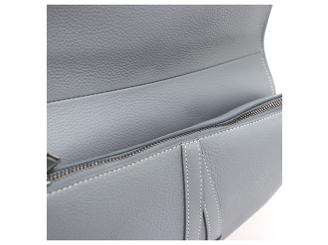Dior Borsa a tracolla saddle in pelle di vitello granulata Blu - vista 6