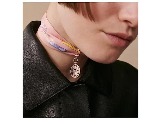 Hermès Twilly Schalring Roségold Pink - Ansicht 3