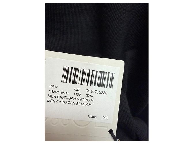 Loewe Wollstrickjacke mit Signatur-Logo Silber - Ansicht 6