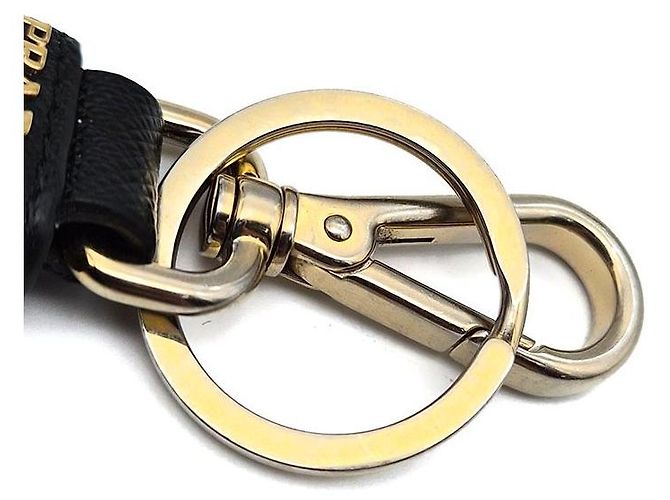 Prada Portachiavi Saffiano Nero - vista 4
