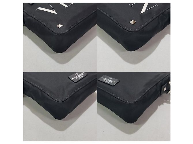 Valentino Borsa a tracolla con stampa a stelle Nero - vista 7