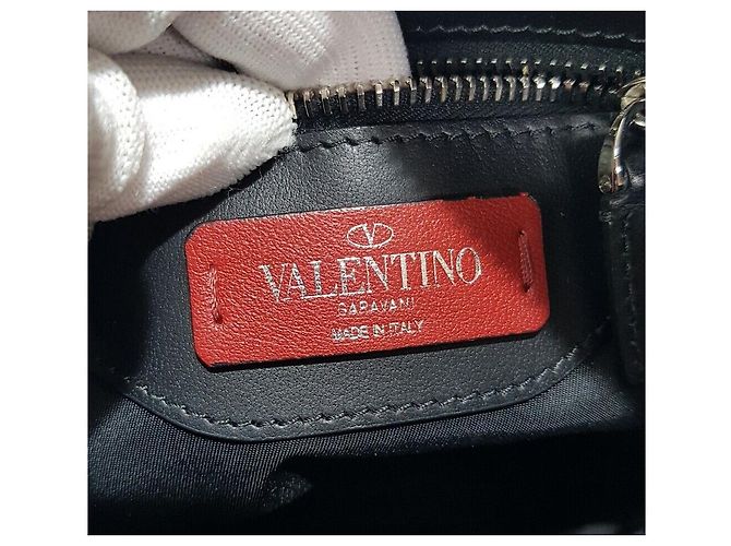 Valentino Borsa a tracolla con stampa a stelle Nero - vista 9