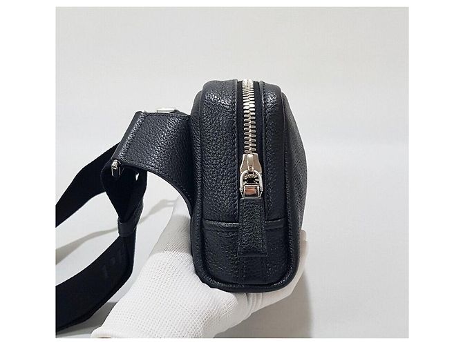 Prada Borsa a tracolla crossbody Dino con logo Triangle Nero - vista 4