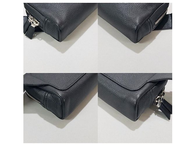Prada Borsa a tracolla crossbody Dino con logo Triangle Nero - vista 8