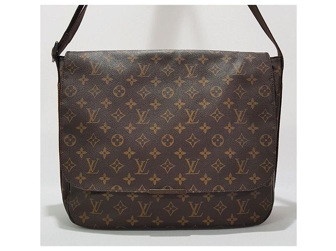 Louis Vuitton Borsa a tracolla Monogram BoBourg GM Nero - vista 2