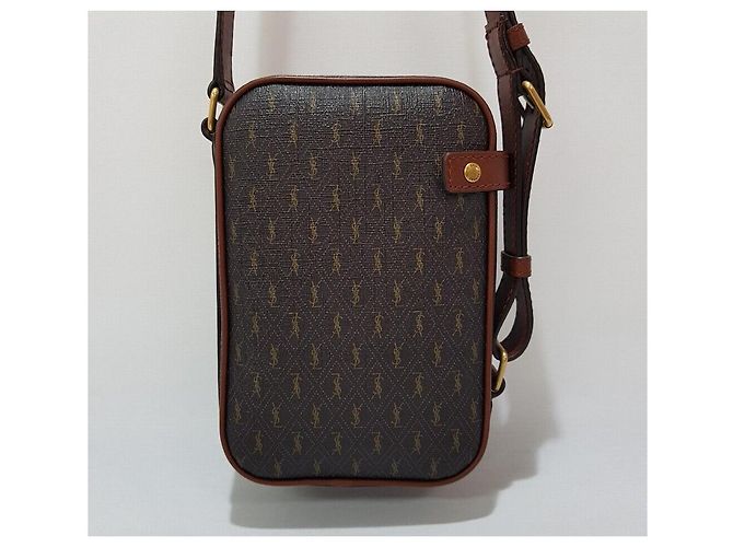 Saint Laurent Borsa a tracolla Monogram da uomo Nero - vista 4