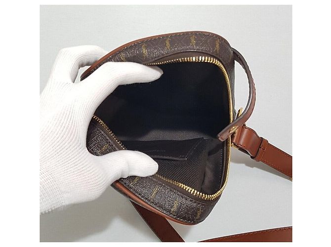 Saint Laurent Borsa a tracolla Monogram da uomo Nero - vista 8