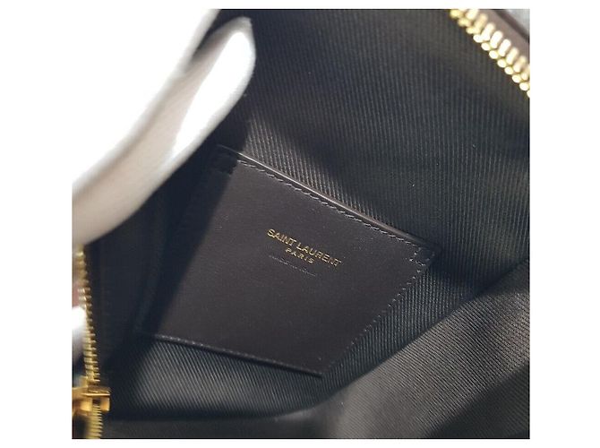 Saint Laurent Borsa a tracolla Monogram da uomo Nero - vista 9