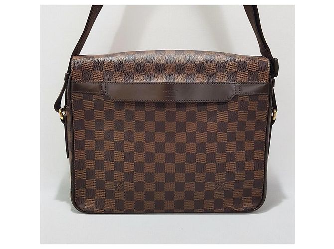 Louis Vuitton Borsa Messenger Shelton MM Damier Ebene - vista 4